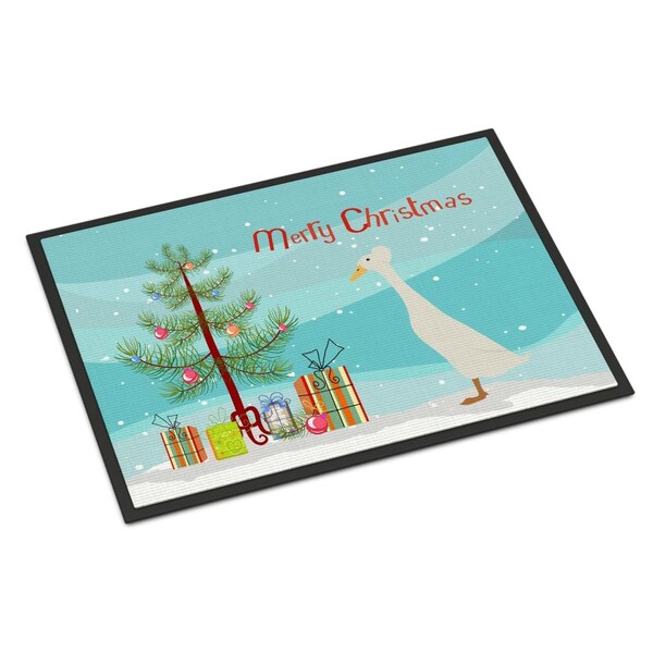 Carolines Treasures Bali Duck Christmas Indoor or Outdoor Mat - 18 x 27 in. BB9226MAT - main